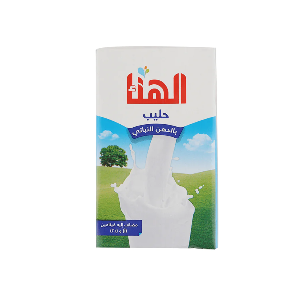 الهنا حليب كامل الدسم- 250 مل